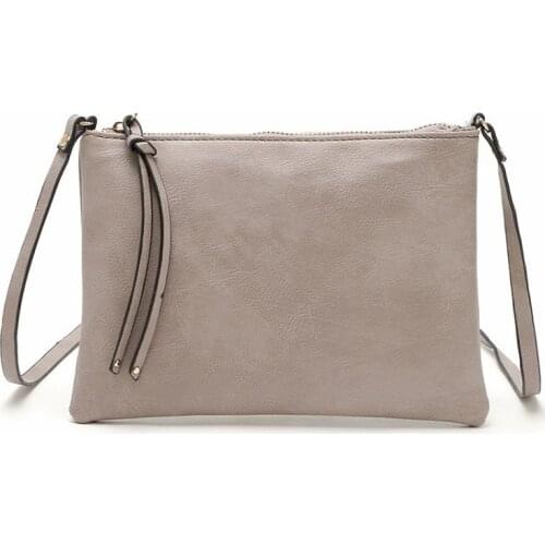 Ladies Mini Shoulder Bag Handbag Purses Hand Bag Vintage Slim Thin Women Leather Messenger Bag Envelope Crossbody Bag