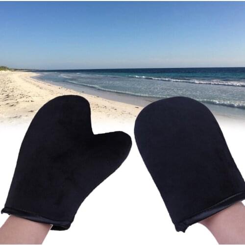 1pc Reusable Body Self Tan Applicator Tanning Gloves Cream Lotion Mousse Body Cleaning Glove Self Tanner