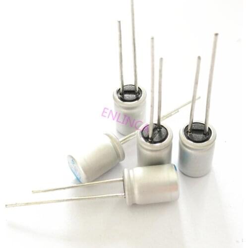 100pcs 6.3V 680UF 6*8mm solid capacitor 6.3V680UF