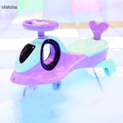 Childrens twisting car universal wheel male and female baby swing car twisting car with music for 1-6 years old CD50 Q02