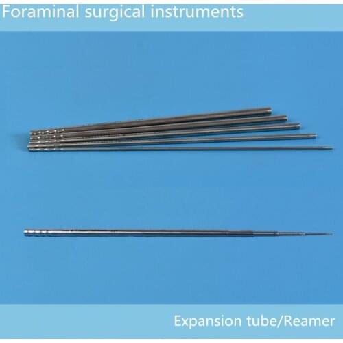 Foraminal surgical instruments/Step-by-step expansion tube/Lateral dilation tube/Expander/Intervertebral aperture reamer