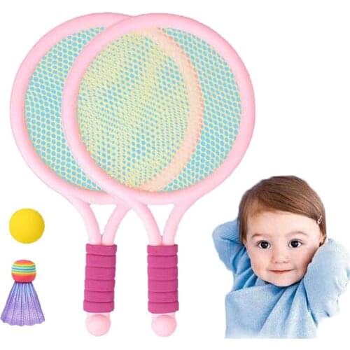Childrens Badminton Tennis Racket Beginner Training Outdoor Beach Tennis Kindergarten Baby Parent Child Interactive Toys