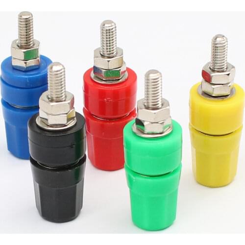 M4X36 pure copper terminal 4mm banana Jack Socket 20A binding post Banana plug connector