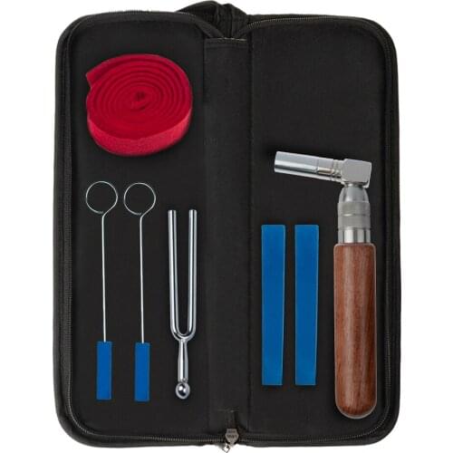 Piano Tuning Kit Set Tuning Hammer Rubber Mute Tuning Fork For Grand Piano