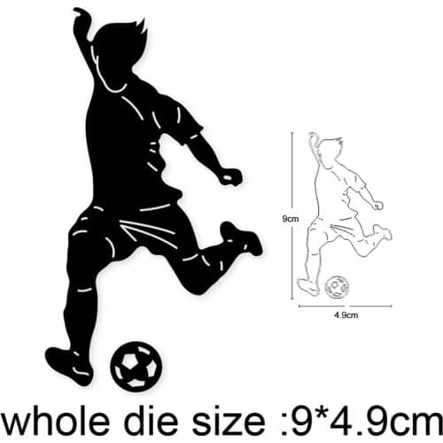 2020 hot GYM Fitness football Metal Cutting Dies Stencil Scrapbooking DIY Album Stamp Paper Card Embossing