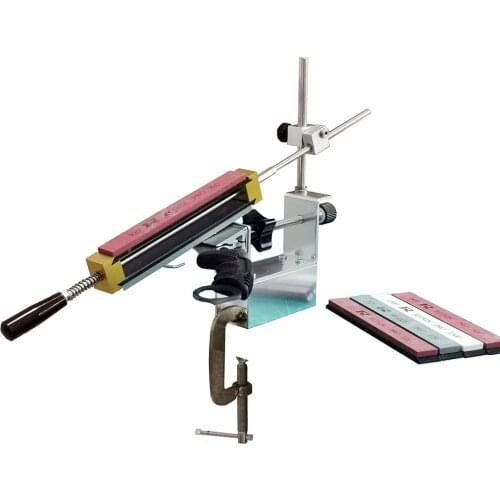 New grindstone clamp KME Knife Sharpener Portable 360 Degree Rotation Knife Grinder system 6 Version choice