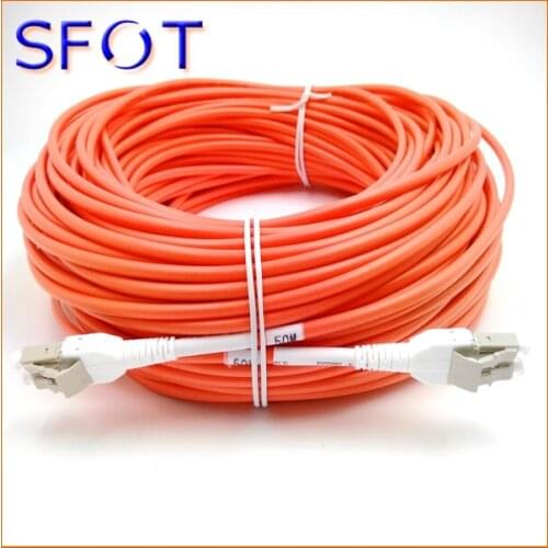 Fiber Optic Patch Cord, LC-LC UNIBOOT MM fiber optic patch cord, PVC, 3.5mm