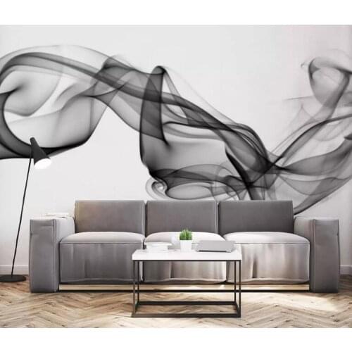 Custom 3D photo wallpaper Smoke clouds abstract artistic wallpaper modern minimalist bedroom sofa TV wall mural paper