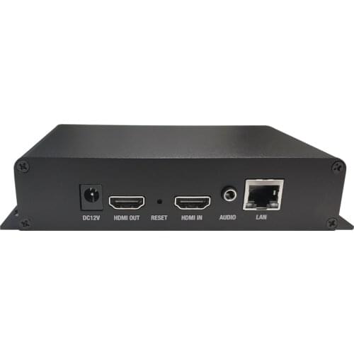 NDI Encoder Converter H.265 HEVC H.264 HDMI Streaming Broadcast Media Video Loopout RTSP Live IPTV Encoder for Facebook Youtube