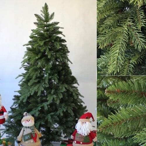 GY Christmas Tree Luxury Encryption PE PVC Christmas Tree Flame Retardant Material Tree Christmas Decoration Green Pine Tree