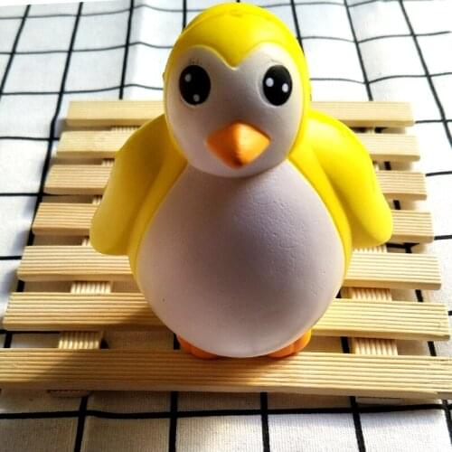 Funny Penguins Squishy Novelty Gag Toys Jumbo Stress Relief Anti-stress Gift