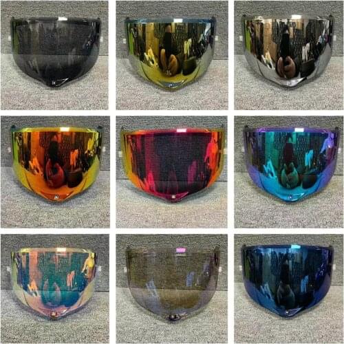 Motorcycle Helmet Visor Goggles Lens Fit for PISTA GP RR/PISTA GP R/CORSA R - MPLK- RAINBOW/IRIDIUM RED/IRIDIUM BLUE