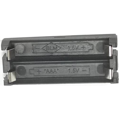 1Pcs/lot Best quality Nylon Battery Holder 2XAAA Cell THM Battery Case for AAA Batteries