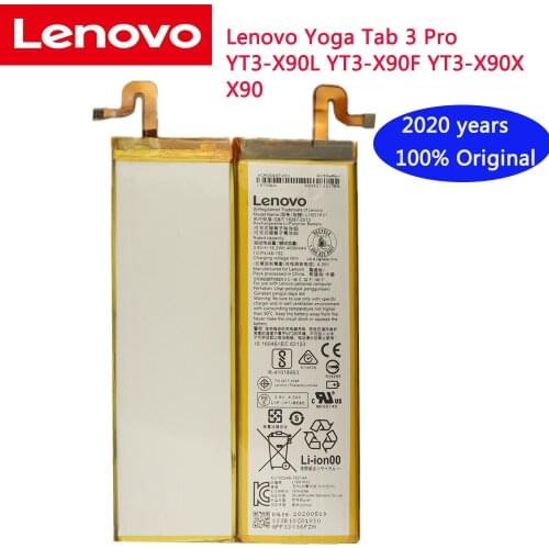 2020 Years 100% Original Lenovo Yoga Tab 3 Pro YT3-X90L YT3-X90F YT3-X90X X90 100% Original 4000mAh L15D1P31 Battery