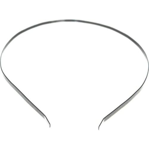 5mm Stainless Steel Headband Headgear Material Black/silver Wash Do Women Hair For Face Color Wlosow Accessories Gumki Hair V8A5
