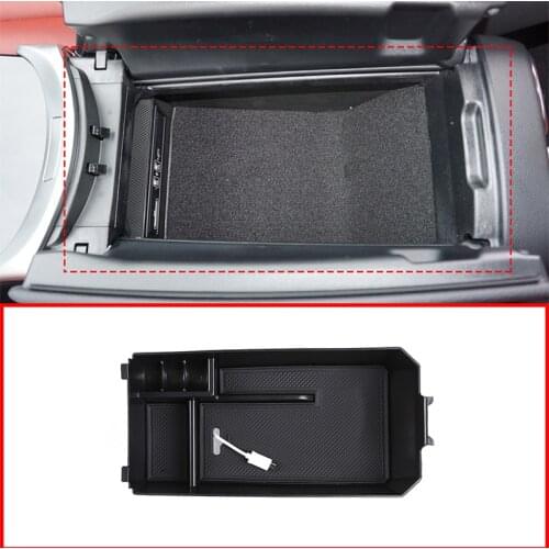 Car Center Console Armrest Storage Box Cover Trim For Mercedes Benz C GLC Class W205 C180 C200 C260 C300 GLC200 GLC260 GLC300