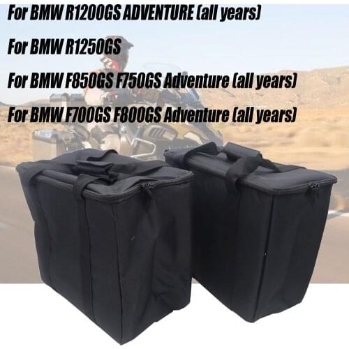 Trunk storage bag for BMW R1200GS R1250GS F850GS F750GS F700GS F800GS ADV travel suitcase lined saddle bag
