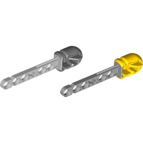 BuildMOC Compatible Assembles Particles 57028 1x8 soft head arrows Building Blocks Parts DIY electric Educational gift Toys