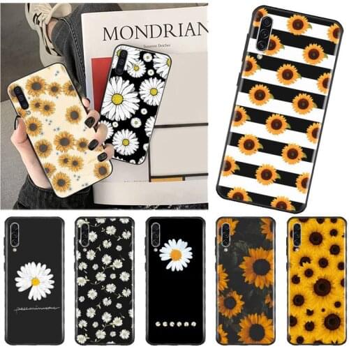 Daisy sun flower art Phone Case For Samsung Galaxy A 3 6 7 8 10 21 01 11 31 91 10S 20S 30S 50S PLUS