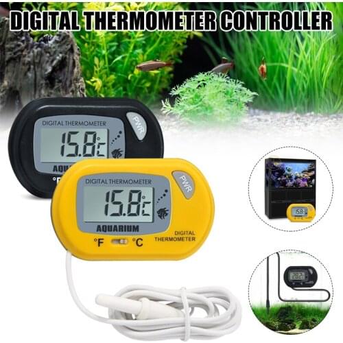 LCD Digital Aquarium Thermometer Fish Tank Water Terrarium Temperature for Fish Tank Aquarium Equipment аквариумные термометры