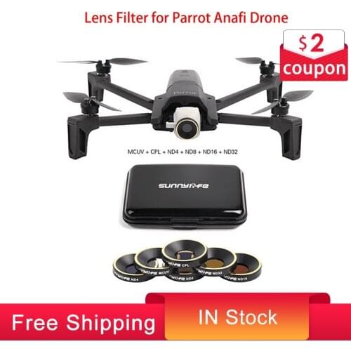 Parrot Anafi MCUV CPL ND4 ND8 ND16 ND32 camera Lens Filter for Parrot Anafi Drone Accessories freeshipping