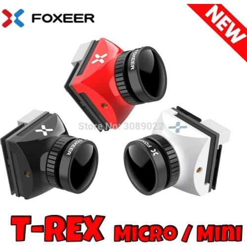 Foxeer T-REX Micro / Mini 1500TVL Camera Super WDR 4:3 16:9 PAL/NTSC Switchable Full Weather FPV Camera for FPV Racing Freestyle