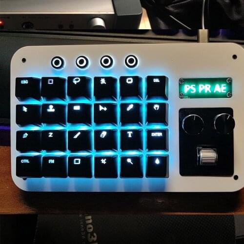 Photoshop Hot Key Macro Programming Keyboard For PS PR Designer Office Drawing Audio Video Clips