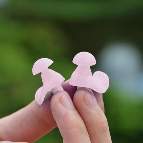 1 New Waterproof Swimming Earplugs Professional Silicone Swim Earplugs Adult Swimmers Children Diving Soft Anti-Noise Ear Plug