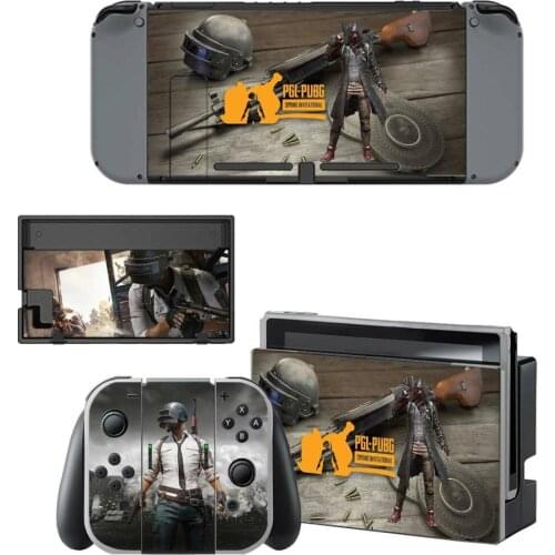 Game PUBG Nintendoswitch Skin Nintend Switch Stickers Decal for Nintendo Switch Console Joy-con Controller Dock Skins Stickers