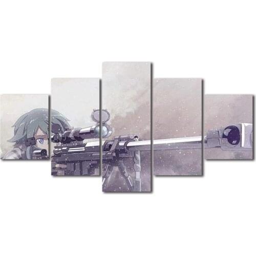 Canvas Poster Cartoon Anime Wall Art Print Painting Wall Pictures Bedroom Decor No Frame