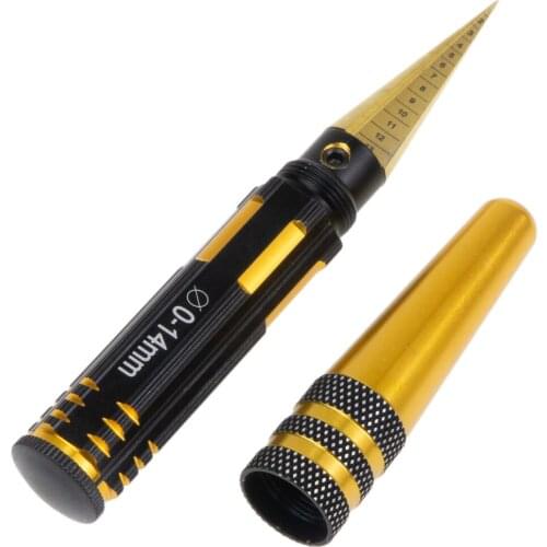 High Quanlity Hole Opener Reamer Drill 0-14mm Puncher & Car Shell Scissors Metal Steel For RC Car Ship Aircraft Model DIY Tools