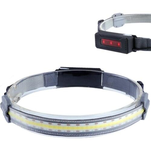 LED Headlamp Flashlights, Rechargeable Headlamps with 3 Modes, Red Light Warning, Super Bright, Lightweight and Comfortable