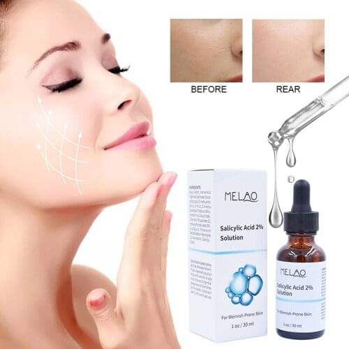 Hyaluronic Acid Serum Face Skin Care with Vitamin C & E Aloe Witch Hazel Jojoba Oil Green Tea Facial TSLM2