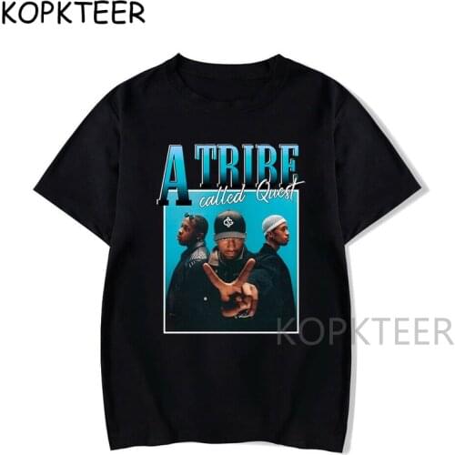 A Tribe Called Quest Vintage Retro Hip Hop Music T Shirt Design T Shirt Printing Custom Printing Tshirt Summer O Neck Men Tee