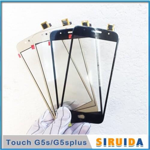 Tested LCD Screen Front Touch Glass Lens Panel For Motorola Moto G5s G5splus Refurbishment Repairing