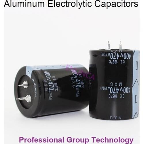 10pcs AT111 Good quality 400v470uf Radial DIP Aluminum Electrolytic Capacitors 400v 470uf Tolerance 20% size 30x45MM 20