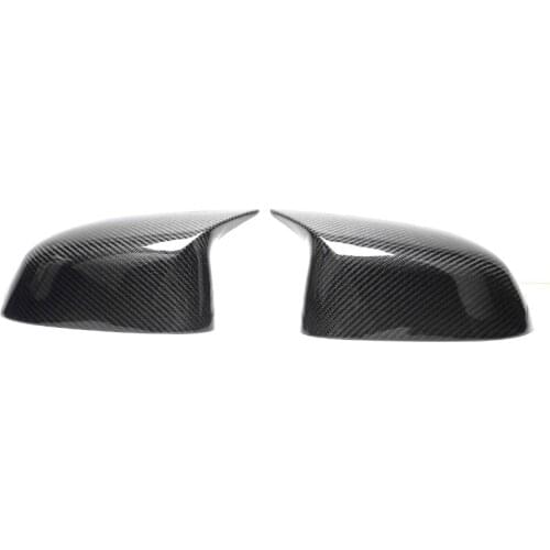 2Pcs/Set New X3 X4 X5 Carbon Fiber Car Rearview Side Mirror Cap Cover For BMW X3 X4 X5 X7 G01 G02 G05 G07 2017-2020