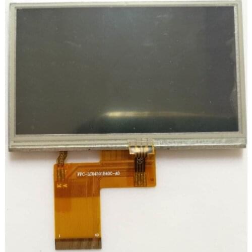 4.3 inch 40PIN TFT LCD Common Screen with Touch Panel ST7282 Controller 480(RGB)*272