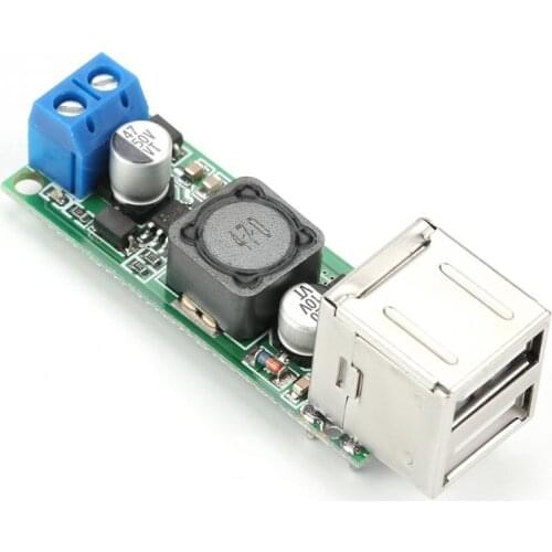 DC-DC Voltage Step Down Power Supply Module 6-35V to 5V 3A Dual USB Step Down Voltage Module Brand New