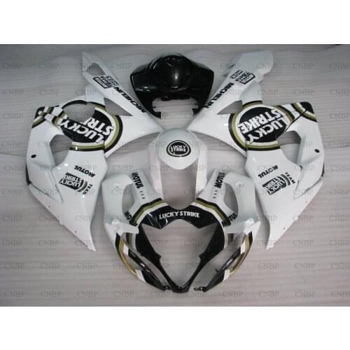GSX R 1000 2005 - 2006 K5 Full Body Kits GSX-R1000 2006 Fairings GSXR1000 2006 Black White Motorcycle Fairing