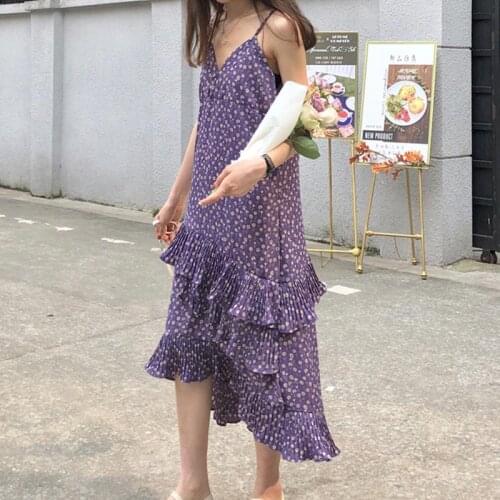HVMODLZV Summer Chiffon Dresses