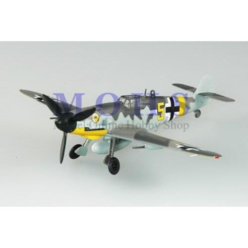 EASY MODEL 37255 1/72 Assembled Model Scale Finished Model Scale Airplane Scale WW II Warbird BF109 BF-109G-2 VI. /JG51 1942
