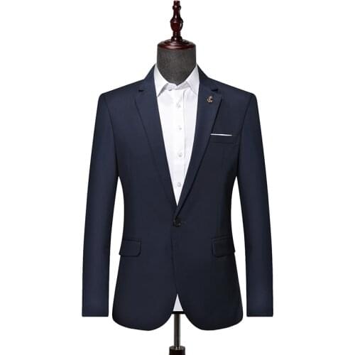 Wedding Suits Jackets Men Slim Fit Casual Suit Jackets Good Quality Men Formal Wear Blazers Jackets Suits Size 4XL