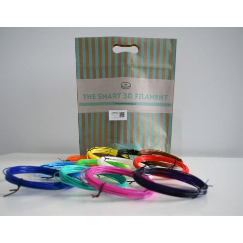 PLA 3D PEN, 1.75mm, (12 colors) (5 m/15g color) Smart Materials 3D printing accessory