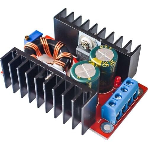 150W DC-DC Boost Converter Step Up Adjustable Power Supply Module 10-32V To 12-35V 10A Laptop Voltage Charge Board Module