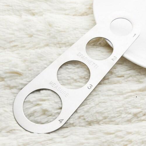 Pasta Noodles measurer Spaghetti Measures Stainless Steel Kitchen Tool Stick 4 Serving Portion Control Noodles Measurer 2017 NEW