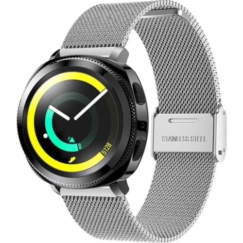 Milanese Watchband For Samsung Galaxy Watch 46mm 22mm Loop Strap Women Men 18mm 20mm Luxury Stainless Steel Bracelet Wristbands