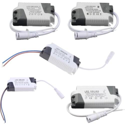 LED Constant Current Driver AC85-265V 1-3W 4-7W 8-12W 12-18W 18-25W Power Supply Adapter Lighting Transformer for Panel Light Do