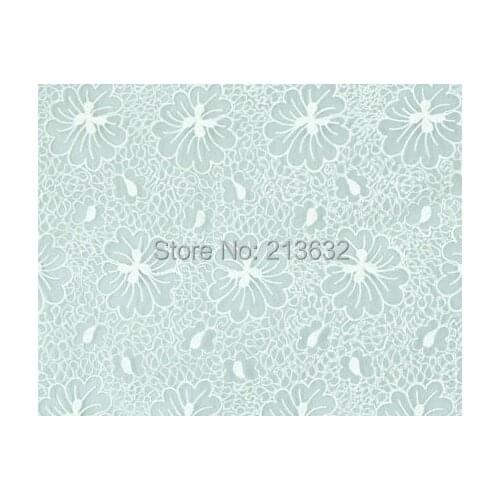 Tulle POp77-82 textile quality cotton embroidery fabric accessories computer embroidery cotton fabric hot embroidered cloth yarn