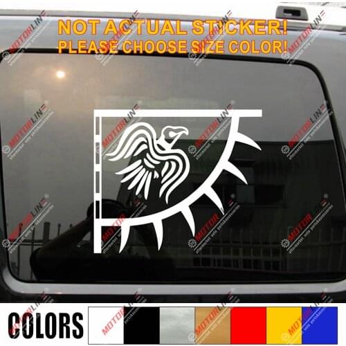 Viking Odin Raven Decal Sticker Sun Norse Nord Norway Norwegian Car Vinyl a